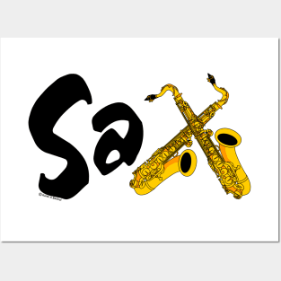 Sax Posters and Art